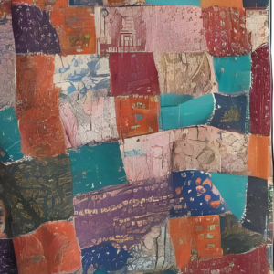 Ecoluxe Handcrafted Kantha Journey Quilt – Bohemian Reversible Throw